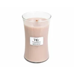 Woodwick Geurkaars Vanilla & Sea Salt Large