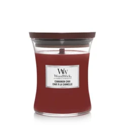 Woodwick Geurkaars Cinnamon Chai Medium