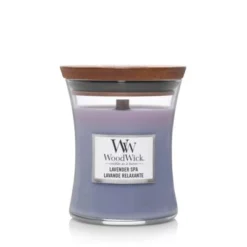 Woodwick Geurkaars Lavender Spa Medium
