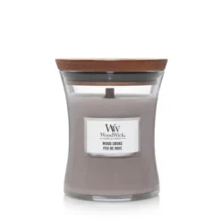 Woodwick Geurkaars Wood Smoke Medium