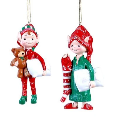 Ornament Elf Pyjama 1 Ornament Elf Pyjama