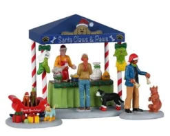 Lemax Santa Klauwen & Poten, Set Van 3