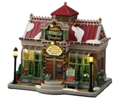 Lemax Caddington Conservatory Gardens, With 4.5v Ad