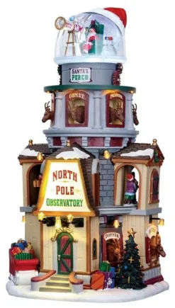 Lemax Observatorium Noordpool, Met 4,5v Adapter