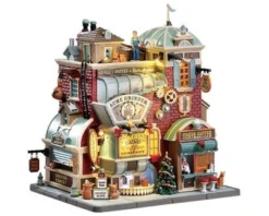 Lemax Vintage Grind Koffie Bedrijf, Met 4,5v Adapter (aa)