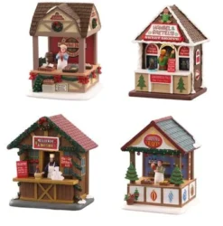 Lemax Kerstmarkt Serie 1