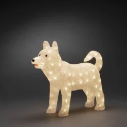 Konstsmide LED Acryl Husky Hond