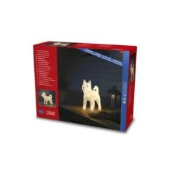 Konstsmide LED Acryl Husky Hond -Oh Green Winkel 7318302441036 P03