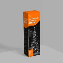 Fairybell 240 Led Warm Wit Twinkle + Mast All Surface 2m