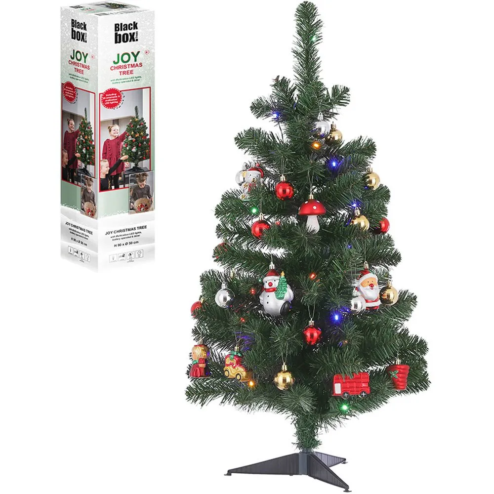 Oh Green Winkel -Oh Green Winkel house of seasons christmas tree with decoration and led lights